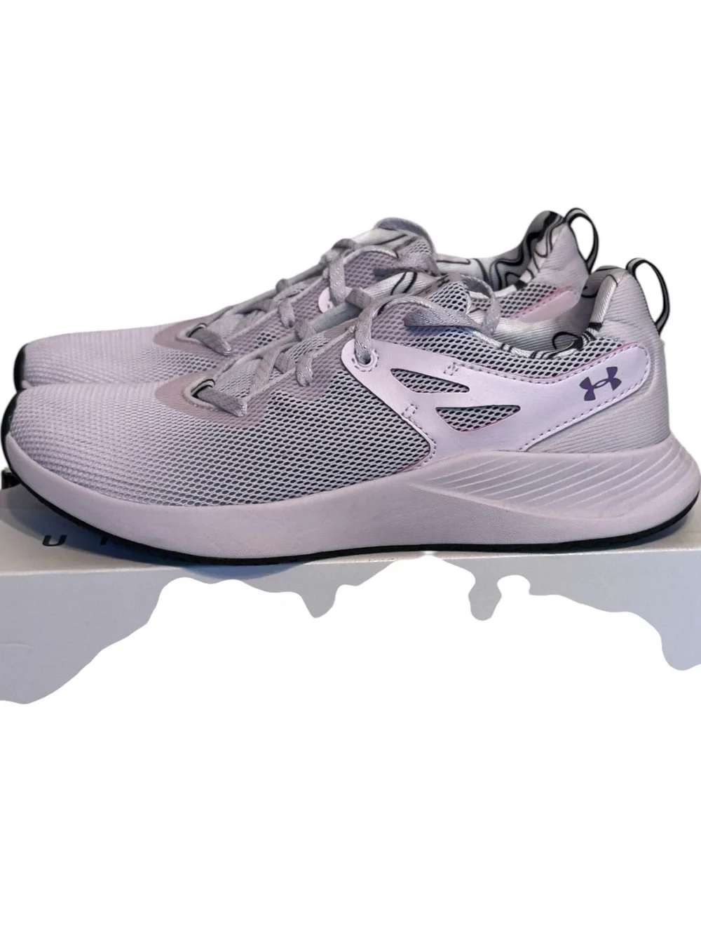 Under Armour Women’s Lavender Mesh Training Sneakers